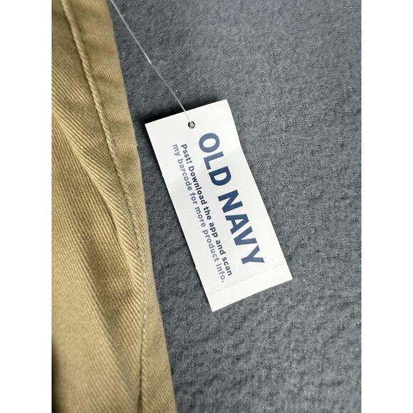 NWT Old Navy Jogger Pants Quick Dry SZ XXL Sand TAN Pull On Cargo Pckt - Picture 2 of 8